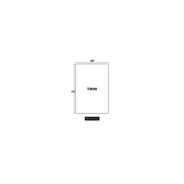 Comfort Care - 9" 2 Sided Foam Core Mattress, Medium Comfort