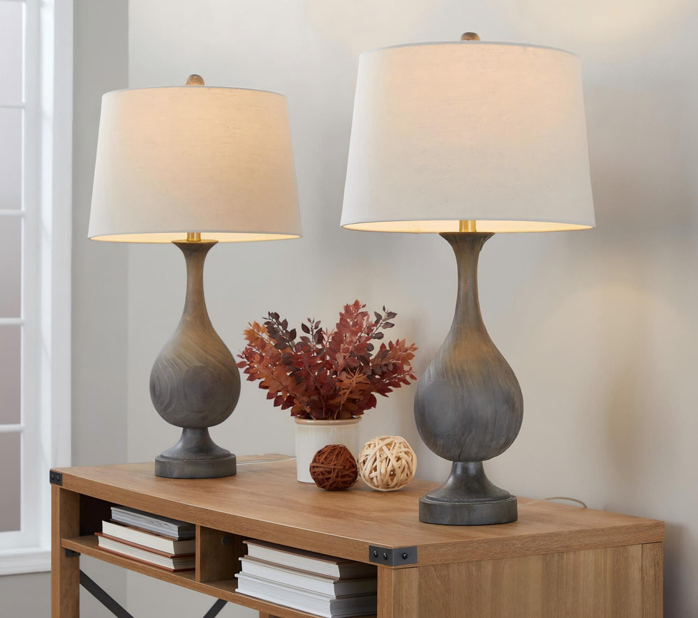 Cipolla - Poly Farmhouse Table Lamp (Set of 2)