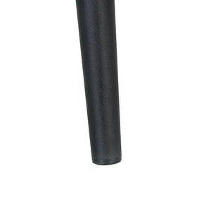 Outdoor Bar Height Metal Frame Counter Stools With Scallop Shaped Backrest & Water Resistant Cushions