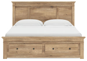Makidern - Panel Storage Bed