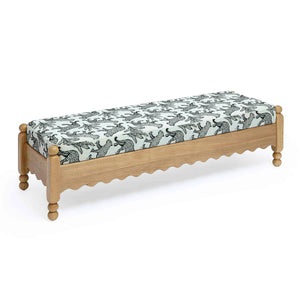 Thelma - Leopard Jacquard Bench