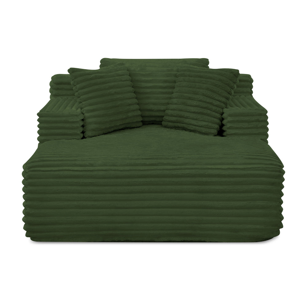Chaise Lounge Sofa Bed With Deep Seat For Living Room