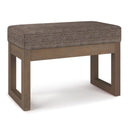 Milltown - Upholstered Ottoman Bench