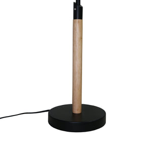 Arcus Paniz - Desk Lamp With Cylinder Shade - Black