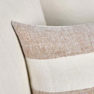 Gardner - BW Pillow - Hazel/Ivory