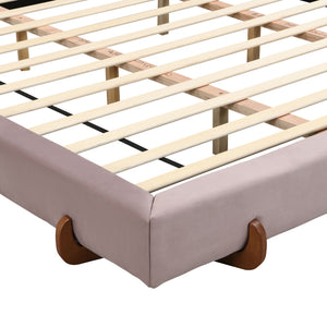 Elegant Upholstered Bed Frame