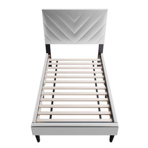 Bed Set With Adjustable Headboard