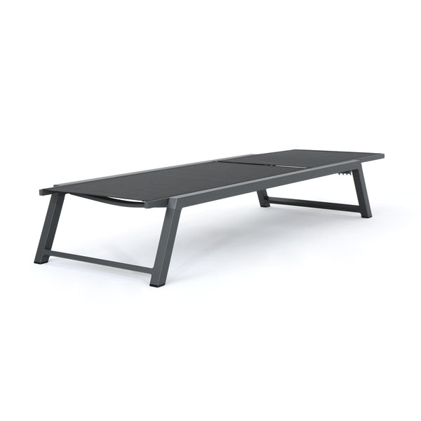 Myers - Modern Chaise Lounge Set With Adjustable Back