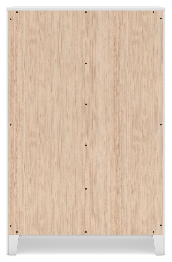 Binterglen - Five Drawer Chest - White