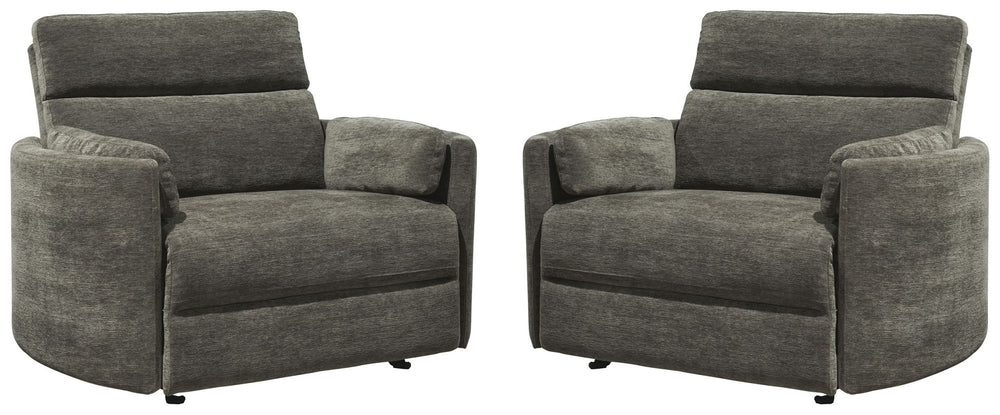 Radius Xl - Extra Wide Power Glider Recliner (Set of 2)