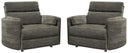Radius Xl - Extra Wide Power Glider Recliner (Set of 2)