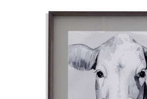Sweet Face I - Framed Print - Gray