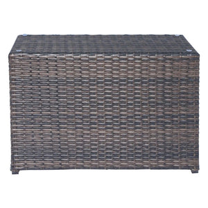 Comfortable Modern Patio Rattan Sectional Set With Cushions