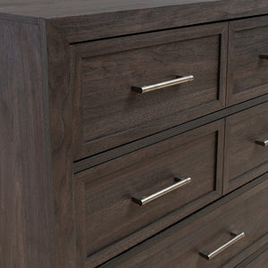 Modern Edge - 5 Drawer Chest - Caffe