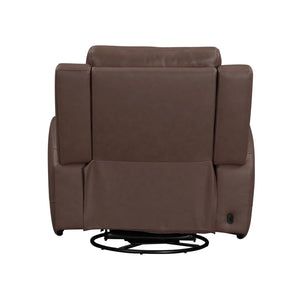 Beckham - Swivel Glider Recliner P2 - Aline Saddle