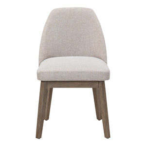 Edison - Upholstered Side Chair - Brownstone