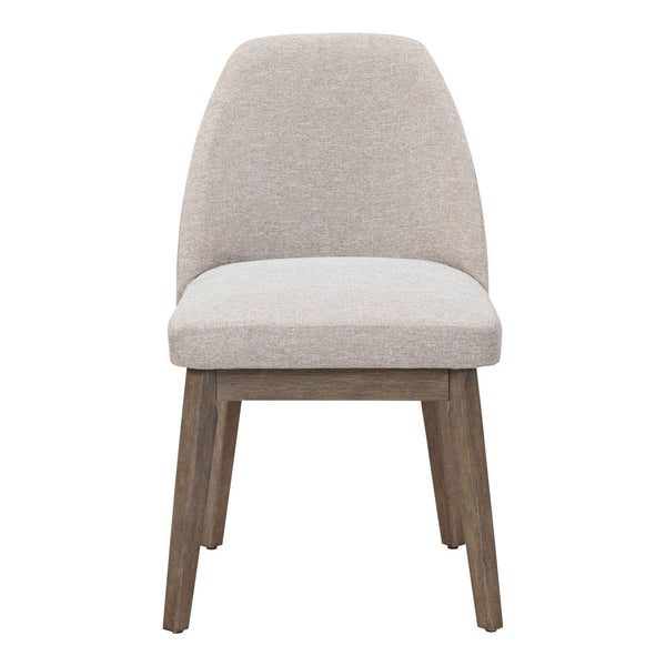 Edison - Upholstered Side Chair - Brownstone