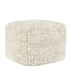 Sinclair - Pouf - Ivory