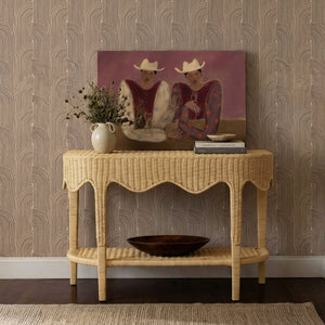 Sally - Rattan Console Table - Natural