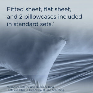 Linens - Tempur Rayon from Bamboo Sheet Set - Vintage Indigo