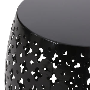 Modern Design, Metal End Table, Large