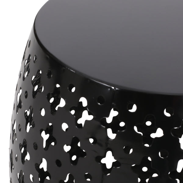 Modern Design, Metal End Table, Large