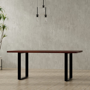 Fieldcrest - Dining Table - Dark Walnut