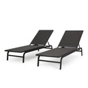 Finn - Contemporary Chaise Lounge For Outdoor Relaxation