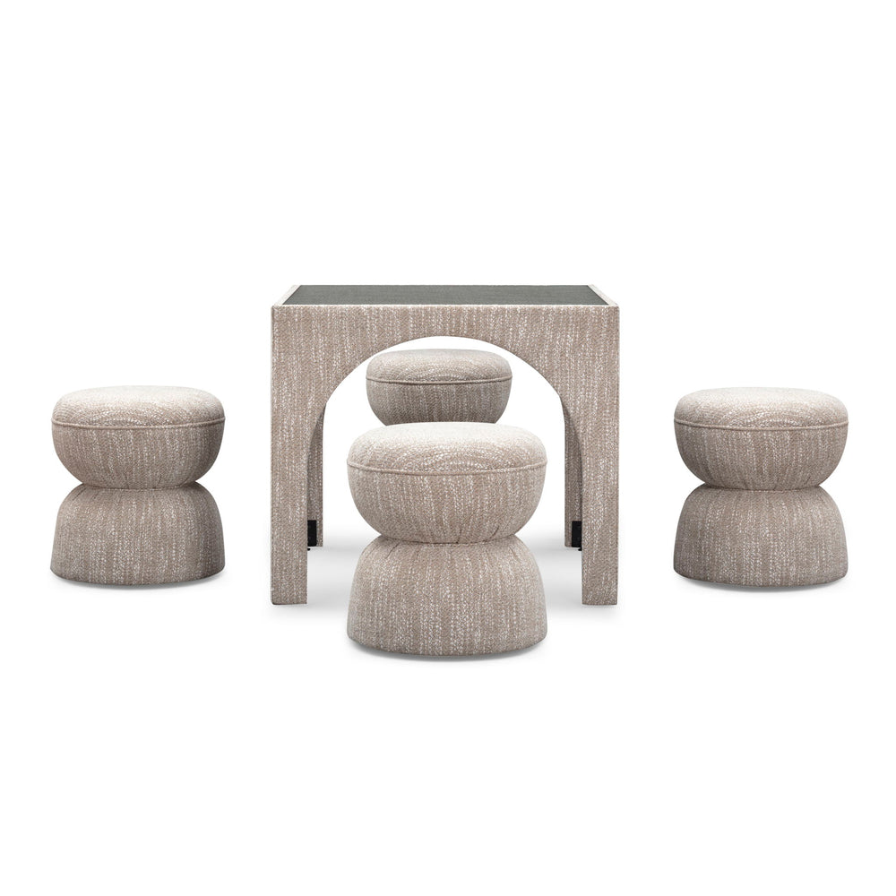 Tomlin - Game Table And Ottoman Set