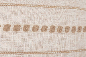 Lago - Pillow - Ivory / Natural
