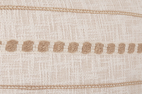 Lago - Pillow - Ivory / Natural