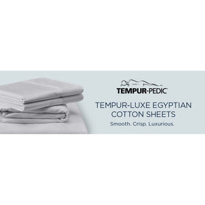 Linens - Tempur Luxe Egyptian Cotton Sheet Set - White