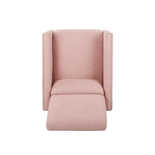 Kiersten - Contemporary Fabric Pushback Recliner