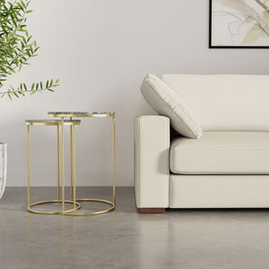 Ashley - 2 Piece Nesting Table - Gold