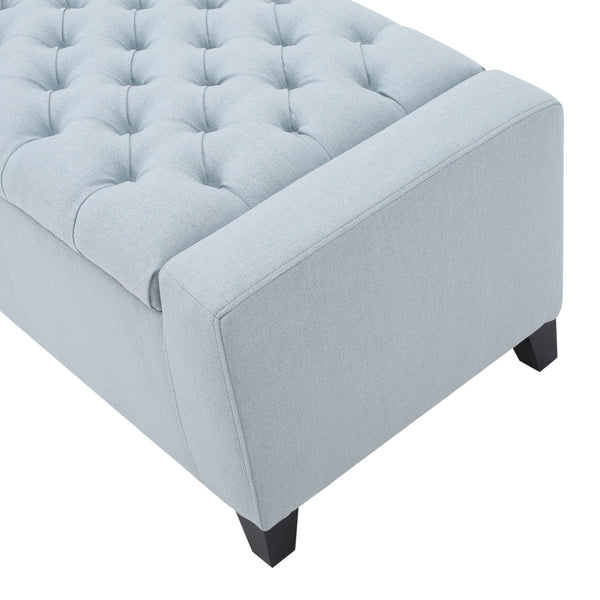 Guernsey - Ottoman Storage With Tufted Top