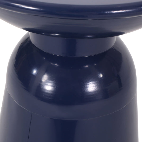 Outdoor Modern Metal End Large Table