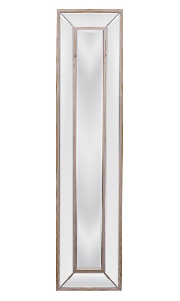 Pompano - Floor Mirror - Light Brown
