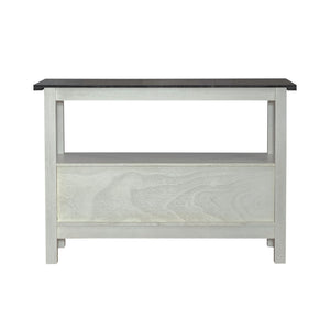 Brook Bay - Sideboard - Textured White / Carbon Gray
