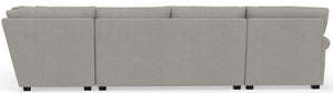 Livingston - Sectional With Comfort Coil Seating, 40" Cocktail Ottoman And Accent Pillows Included