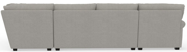 Livingston - Sectional With Comfort Coil Seating, 40" Cocktail Ottoman And Accent Pillows Included