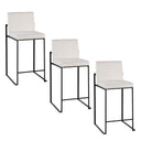 Fuji - Contemporary Modern Elegance, High Back Counter Stool