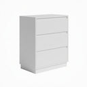 3 Drawer Nightstand, Bedroom Side Table