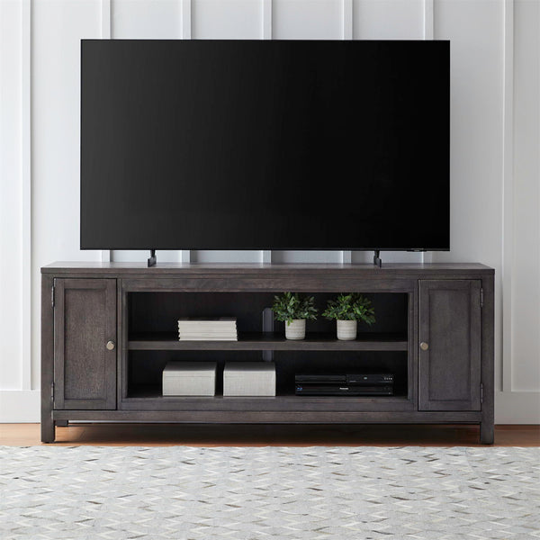 Fireplace TV Consoles - 78" Fireplace TV Console FTS - Dark Brown