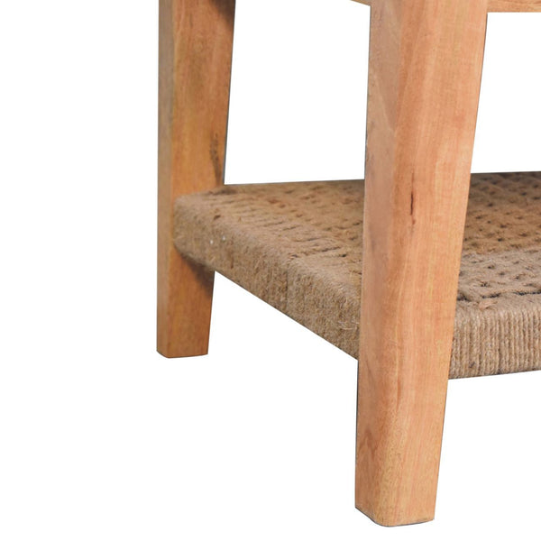 Rope 1 Drawer Table