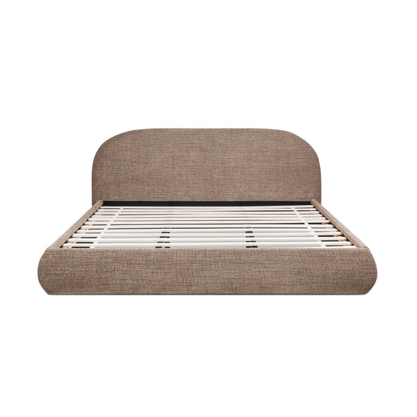 Archie Puffy Grounded - Upholstered Platform Bed