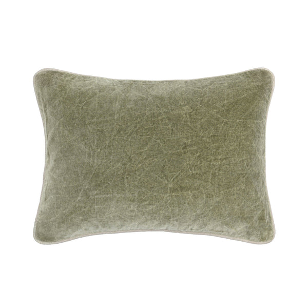 Heirloom Velvet - SLD Pillow - Moss