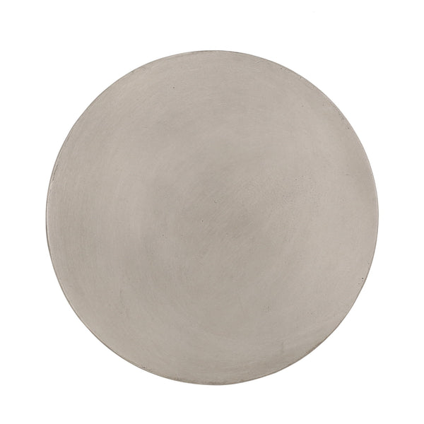 Cylindrical Design, Outdoor Lightweight Concrete Side Table