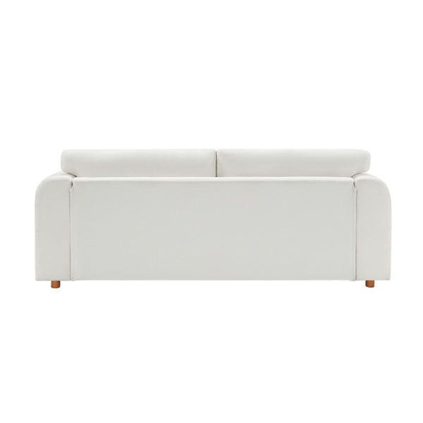 Modern 3 Seater Upholstered Couch Sofa For Living Room