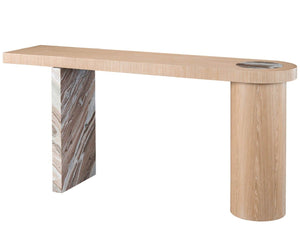 Modern - Croydon Console Table - Light Brown