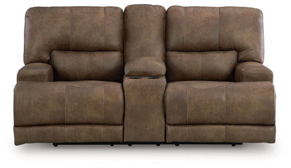 Beckley Place - 2 Pc. - Power Reclining Sofa And Loveseat - Earth